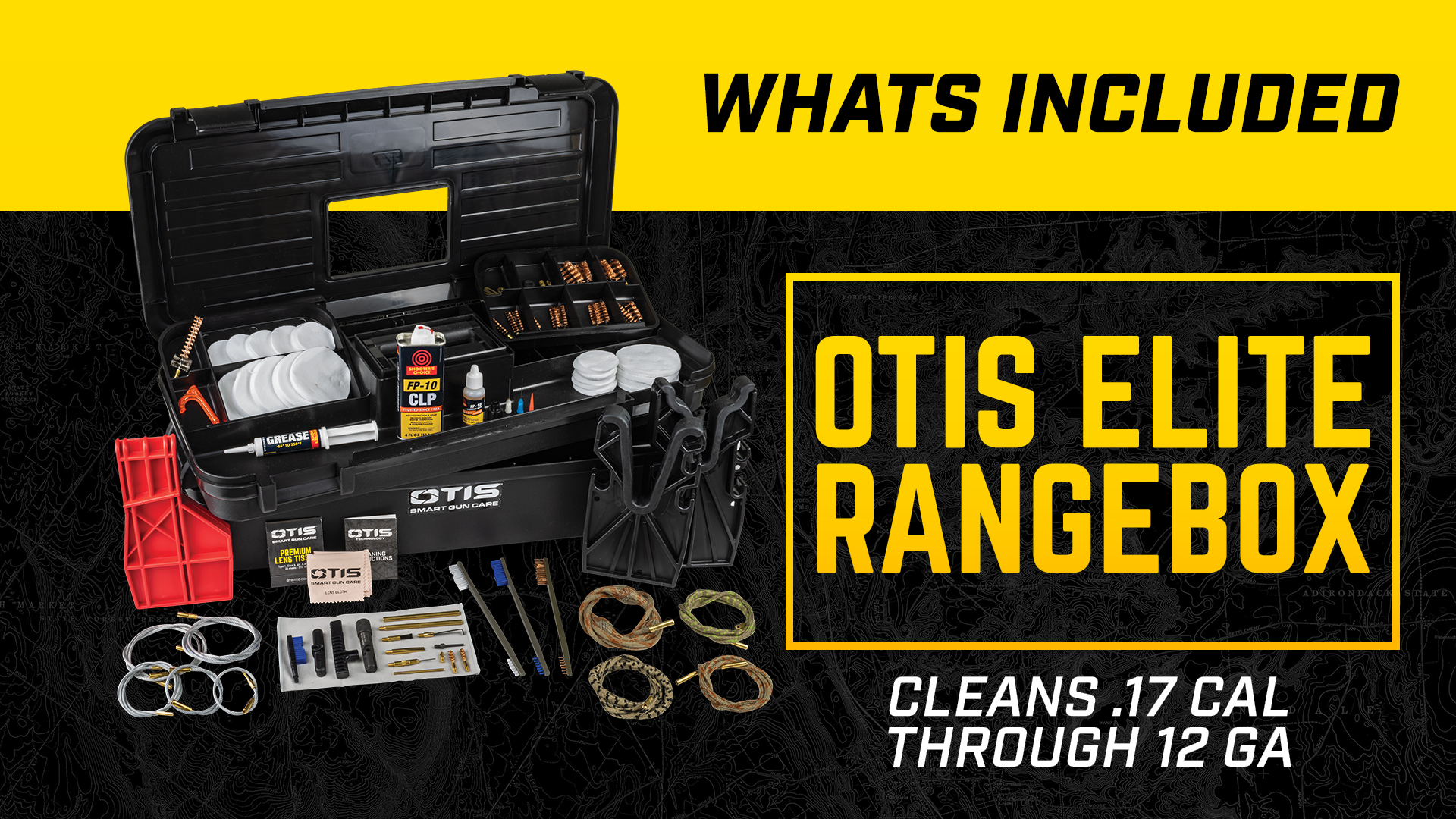 Amazon.com : Otis Range Box - Universal Gun Cleaning Kits : Sports